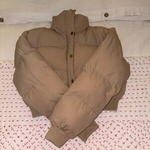 Princess Polly Cropped Puffer